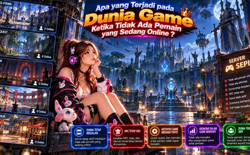 Apa yang Terjadi pada Dunia Game Ketika Tidak Ada Pemain yang Sedang Online?